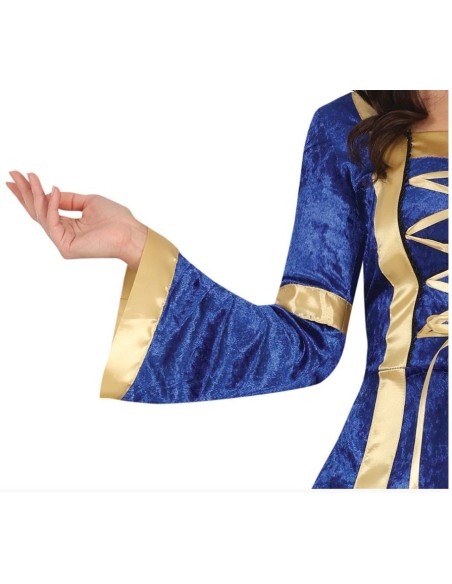 DISFRAZ LADY AZUL MUJER