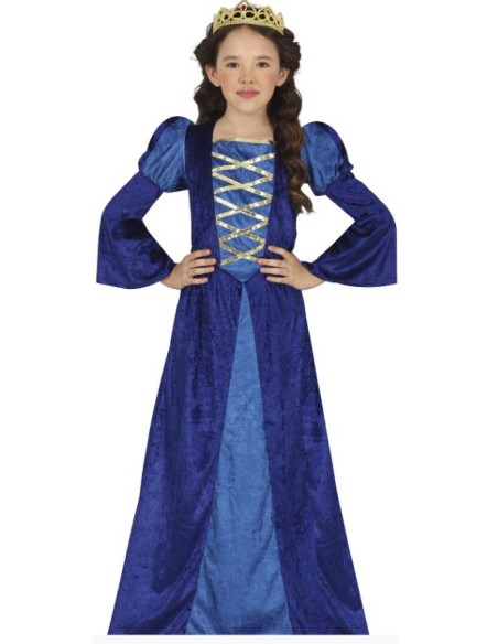 DISFRAZ LADY AZUL INFANTIL