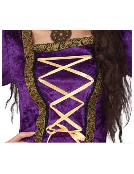 DISFRAZ LADY PÚRPURA ADULTA
