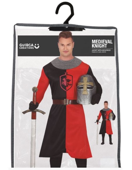 DISFRAZ CABALLERO MEDIEVAL ADULTO