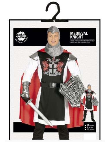 DISFRAZ CABALLERO MEDIEVAL ADULTO