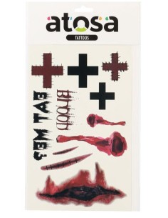 TATUAJES HALLOWEEN SANGRIENTOS 2