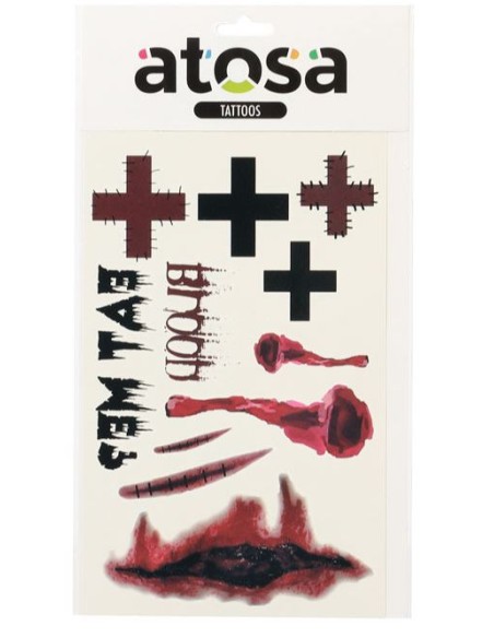 TATUAJES HALLOWEEN SANGRIENTOS