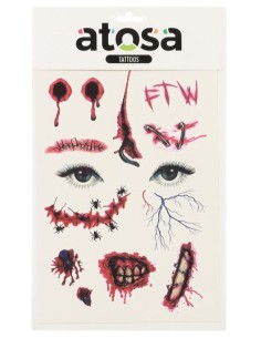 TATUAJES HALLOWEEN SANGRIENTOS 2