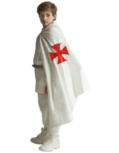 CAPA MEDIEVAL CRUZ INFANTIL