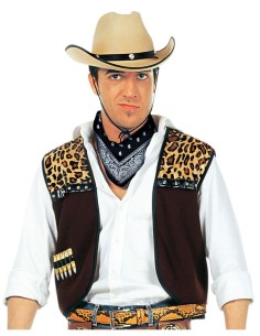 CHALECO COWBOY ADULTO