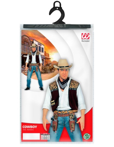 CHALECO COWBOY ADULTO