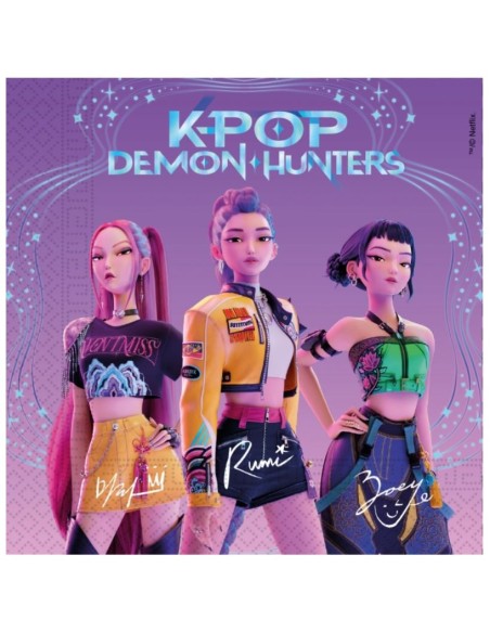 SERVILLETAS PAPEL K-POP