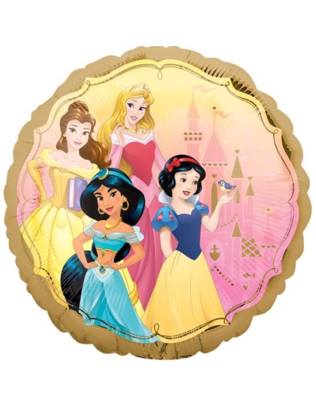 GLOBO FOIL PRINCESAS DISNEY 45 CM