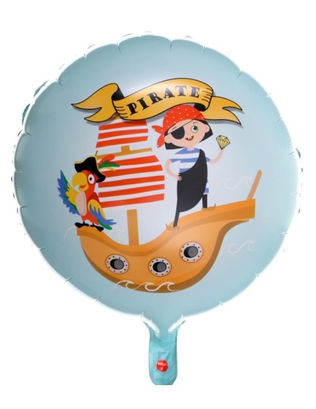 GLOBO FOIL PIRATA 45 CM