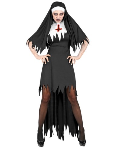 DISFRAZ MONJA HORROR ADULTO