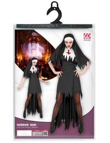 DISFRAZ MONJA HORROR ADULTO