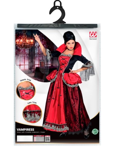 DISFRAZ DE VAMPIRA ADULTO