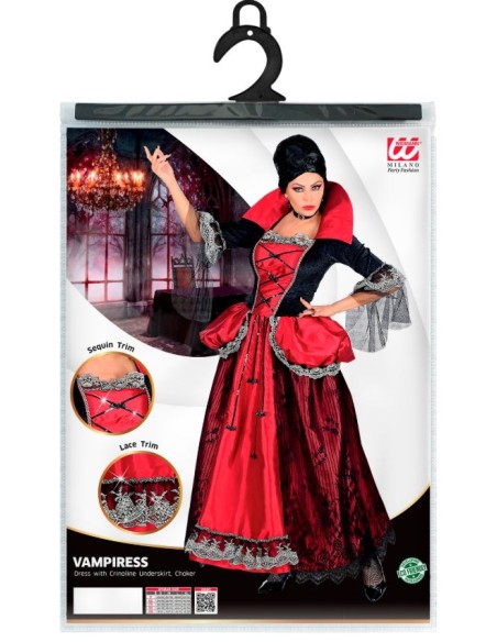DISFRAZ DE VAMPIRA ADULTO