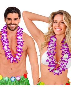 COLLAR DE FLORES HAWAIANO 2