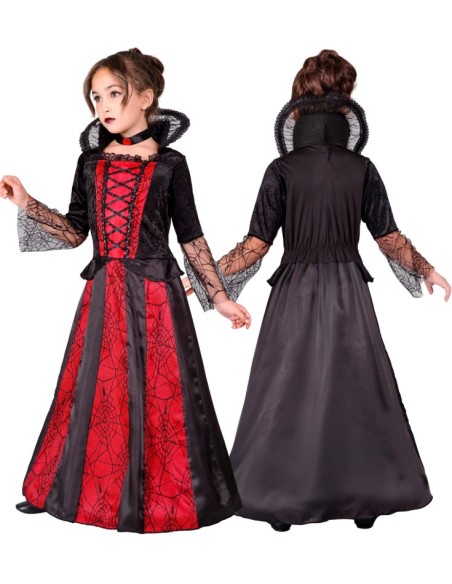 DISFRAZ DE VAMPIRESA INFANTIL