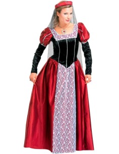 DISFRAZ DE PRINCESA MEDIEVAL MUJER