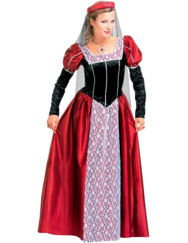 DISFRAZ DE PRINCESA MEDIEVAL MUJER