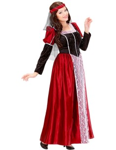 DISFRAZ DE PRINCESA MEDIEVAL MUJER 2