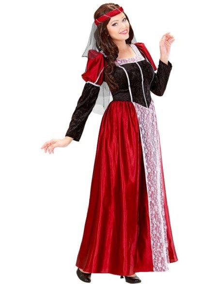 DISFRAZ DE PRINCESA MEDIEVAL MUJER