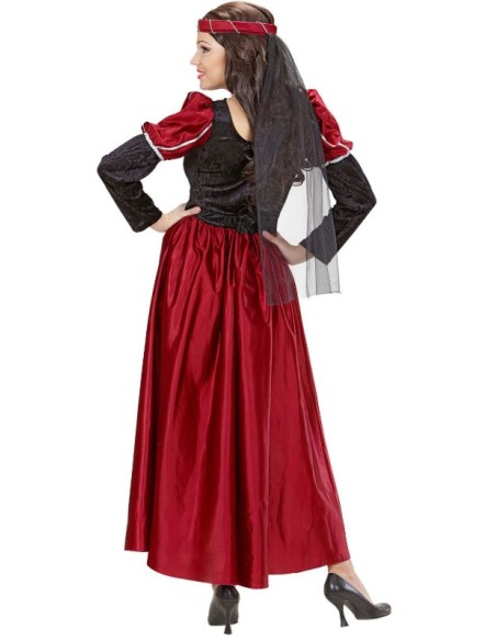 DISFRAZ DE PRINCESA MEDIEVAL MUJER