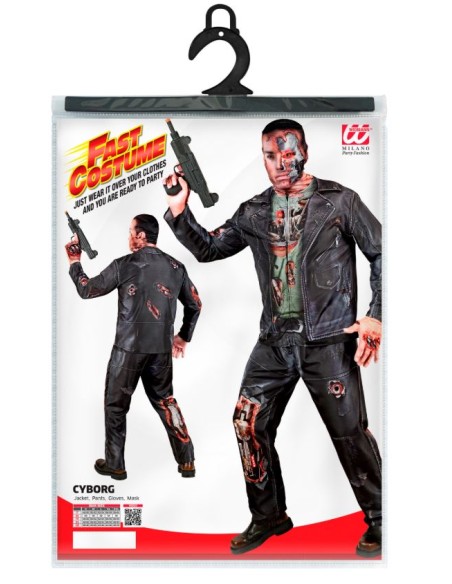 DISFRAZ CYBORG FAST COSTUME ADULTO