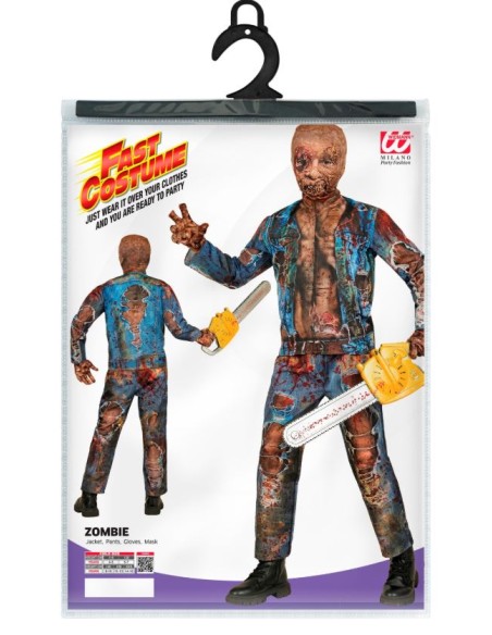 DISFRAZ ZOMBIE FAST COSTUMES INFANTIL
