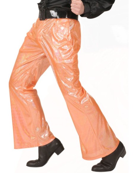 PANTALÓN CON TEJIDO HALOGRÁFICO HOMBRE