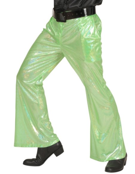 PANTALÓN CON TEJIDO HALOGRÁFICO HOMBRE