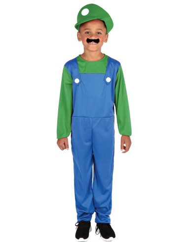 DISFRAZ FONTANERO VERDE INFANTIL