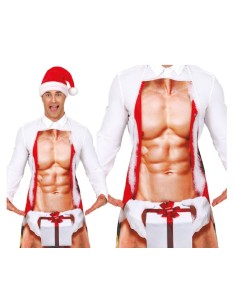 DELANTAL SANTA CLAUS SEXY ADULTO