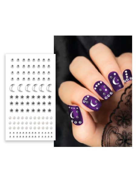 PEGATINAS BRILLANTES PARA UÑAS 