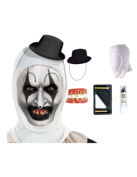 MAQUILLAJE PAYASO TERROR