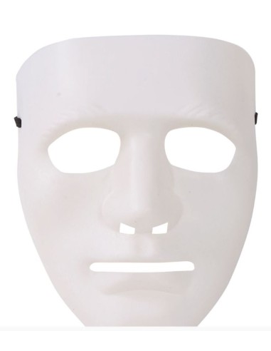 CARETA ANÓNIMO BLANCA                             