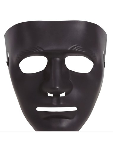 CARETA ANÓNIMO NEGRA                              