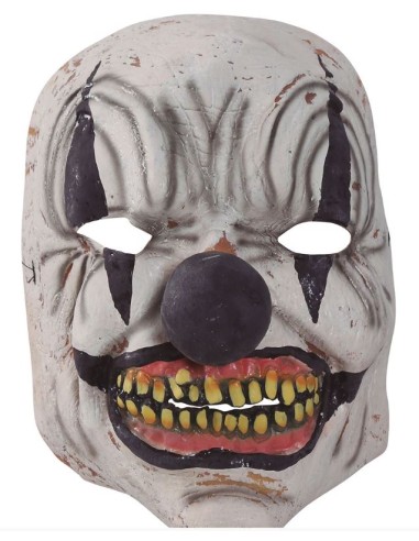CARETA PAYASO DIABÓLICO 