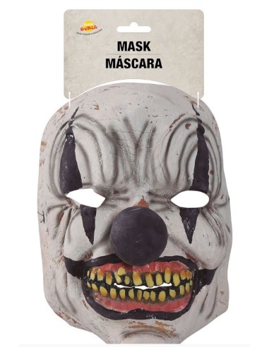 CARETA PAYASO DIABÓLICO 