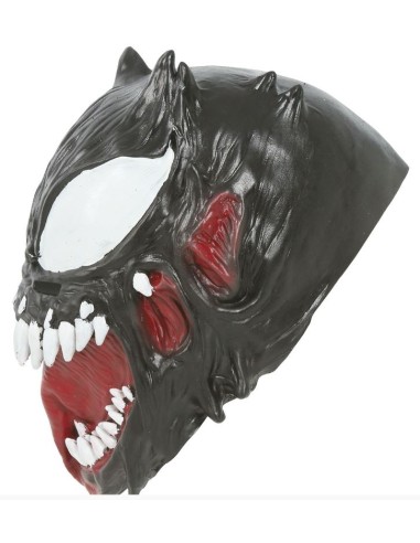 CARETA NEGRA HÉROE LÁTEX