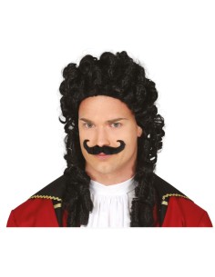 PELUCA CAPITÁN PIRATA CON BIGOTE