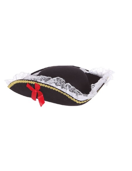 SOMBRERO PIRATA NEGRO ADULTO