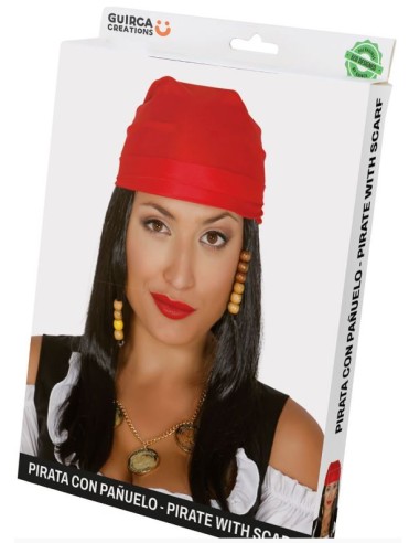 PELUCA Y PAÑUELO PIRATA