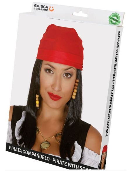 PELUCA Y PAÑUELO PIRATA