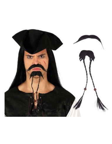 BIGOTE Y PERILLA PIRATA