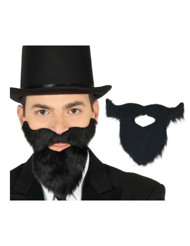 BARBA Y BIGOTE CON ADHESIVO