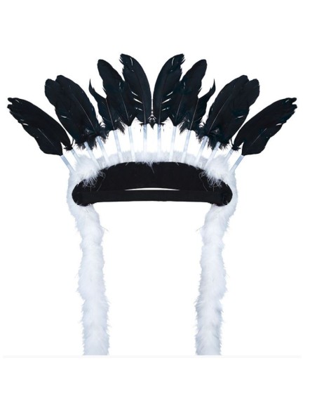 TOCADO DE PLUMAS JEFE INDIO