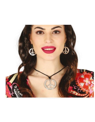 CONJUNTO HIPPIE COLLAR Y PENDIENTES