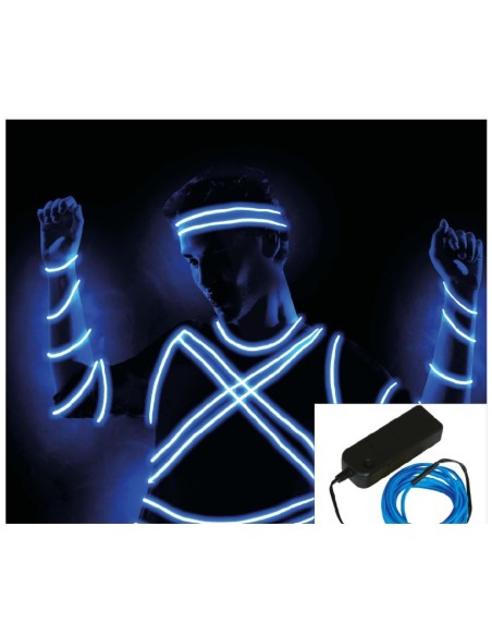 HILO LED 5 MT CON PILAS