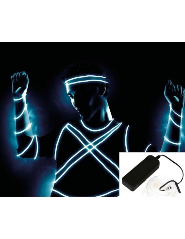 HILO LED 5 MT CON PILAS
