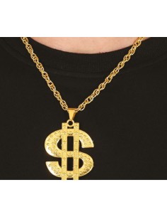 COLLAR DOLLAR METÁLICO 6.5 CM