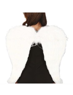 ALAS BLANCAS PLUMAS 80X60 CM